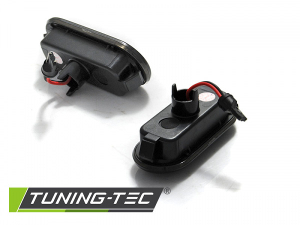 Upgrade LED Seitenblinker für VW T5 03-09 / T5 Facelift 09-15 schwarz/rauch dynamisch