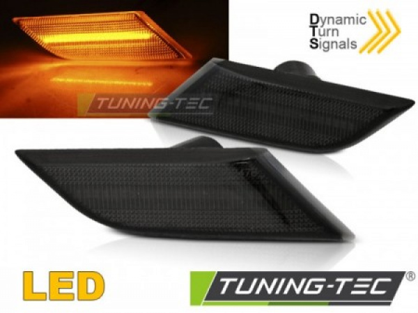 Upgrade Design LED Seitenblinker für VW T6.1 ab 2019 schwarz/rauch dynamisch