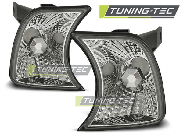 Upgrade Klarglas Frontblinker für BMW 5er E34 Lim./Touring 88-95 chrom