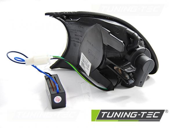 Upgrade Klarglas LED Frontblinker für BMW 3er E46 Coupe und Cabrio 99-01 schwarz