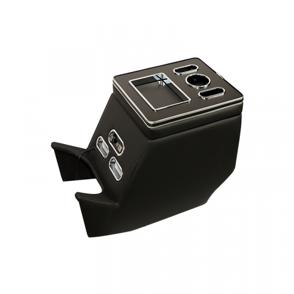 New Edition Staufach Mittelkonsole Ablage für alle Mercedes Benz V-Klasse W447 14-21 mit LED Beleuchtung, USB