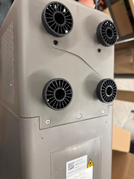 B-Ware  Upgrade+ "Freeze" Staufach Mittelkonsole Ablage für Opel Zafira Life / Lounge 21+ mit Kühlfunktion, USB und Getränkehaltern + App Steuerung