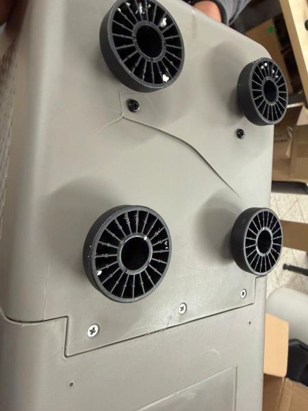 B-Ware  Upgrade+ "Freeze" Staufach Mittelkonsole Ablage für Opel Zafira Life / Lounge 21+ mit Kühlfunktion, USB und Getränkehaltern + App Steuerung