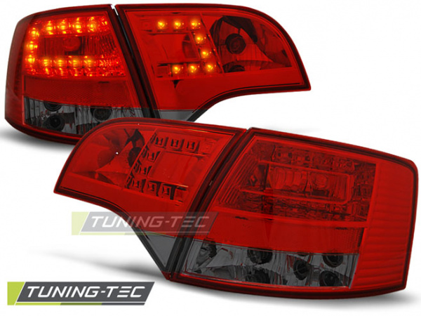 LED Upgrade Design Rückleuchten für Audi A4 B7 (8E) Avant 04-08 rot/rauch