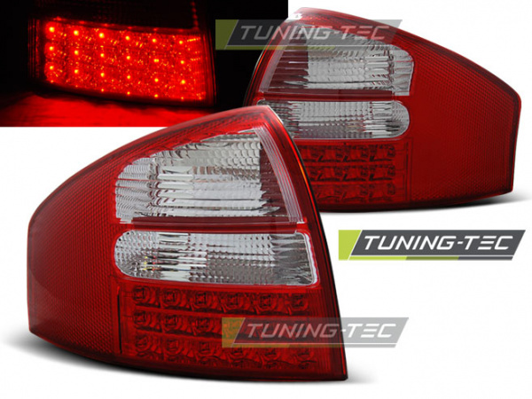 LED Upgrade Design Rückleuchten für Audi A6 4B (C5) 97-04 rot/klar