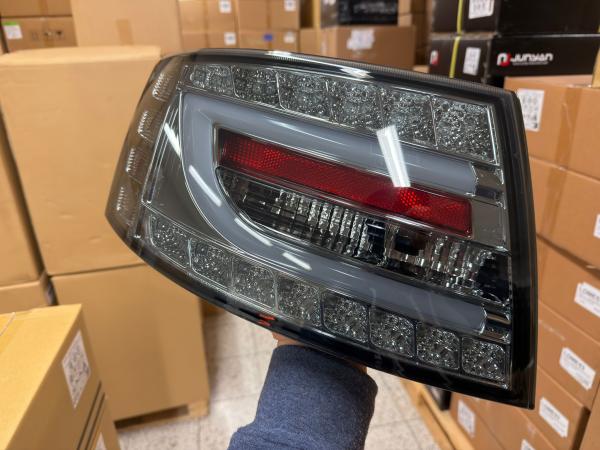 B-Ware  LED Lightbar Design Rückleuchten für Audi A6 4F (C6) 04-08 Limousine rauch (7Pin)