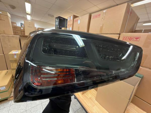B-Ware  LED Lightbar Design Rückleuchten für Audi A1 (8X1/8XA) 10-14 schwarz/rauch