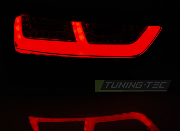 LED Lightbar Design Rückleuchten für Audi A1 (8J) 10-14 rot/rauch