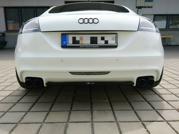 Voll LED Lightbar Design Rückleuchten für Audi TT 8J 06-14 schwarz mit dynamischem Blinker
