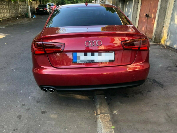 LED Lightbar Design Rückleuchten für Audi A6 4G (C7) Limousine 11-14 rot/klar
