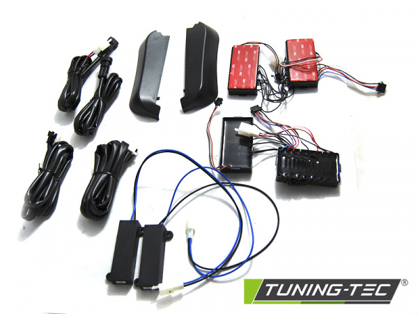 LED Lightbar Design Rückleuchten für Audi A6 4G (C7) Limousine 11-14 rot/klar mit dynamischem Blinker