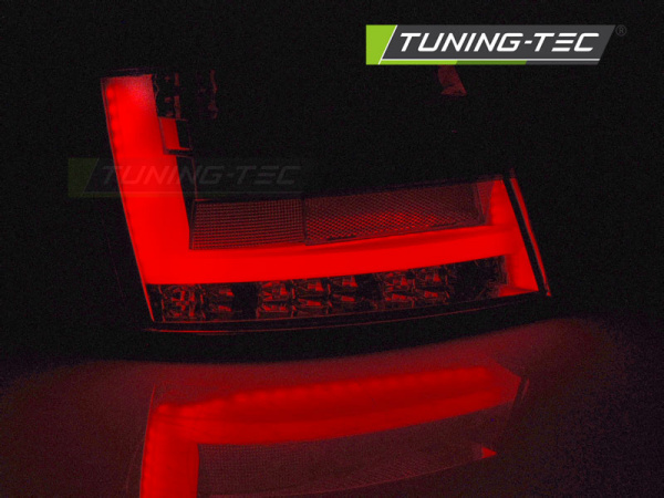 LED Lightbar Design Rückleuchten für Audi A6 4F (C6) 04-08 Limousine rot/rauch (7Pin)