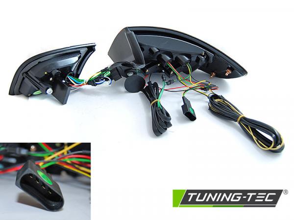 Voll LED Lightbar Design Rückleuchten für Audi A3 8P Sportback 04-08 rot/rauch mit dynamischem Blinker