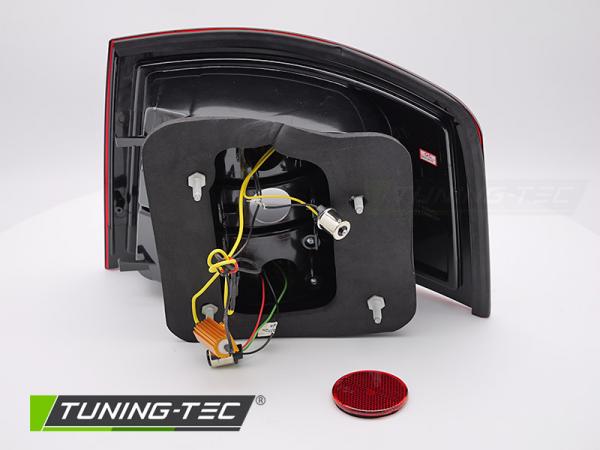 LED Upgrade Design Rückleuchten für Audi A6 4B (C5) Avant 97-04 schwarz/rauch mit LED Blinker