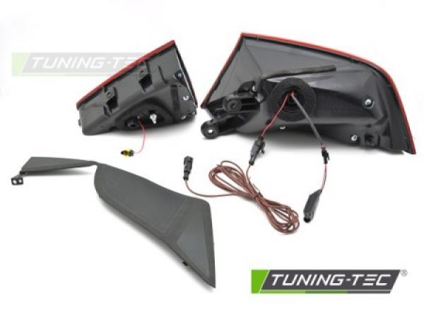 Voll LED Lightbar Design Rückleuchten Set passend für Audi A7 C7 (Vorfacelift) Sportback 10-14 rot/rauch mit dyn. Blinker