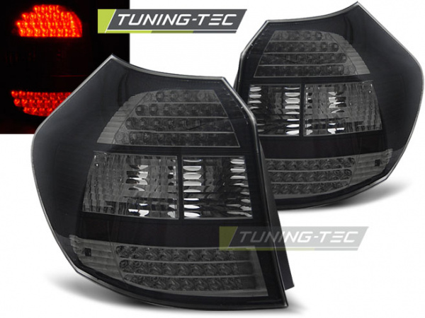 LED Upgrade Design Rückleuchten für BMW 1er E87/E81 04-07 schwarz/rauch