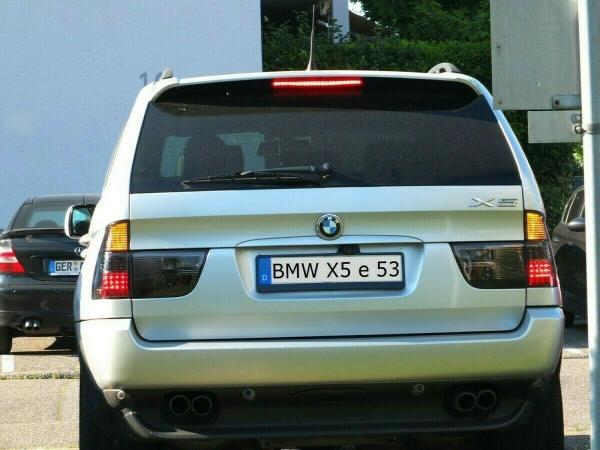 LED Upgrade Design Rückleuchten für BMW X5 E53 99-03 schwarz/rauch