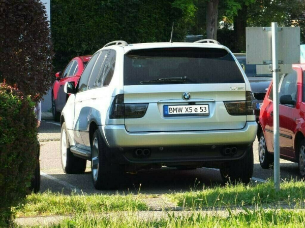 LED Upgrade Design Rückleuchten für BMW X5 E53 99-03 schwarz/rauch