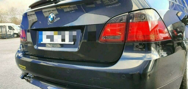 LED Upgrade Design Rückleuchten für BMW 5er E61 Touring 03-07 rot/rauch LCI Optik