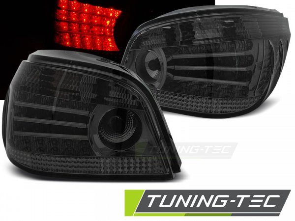 LED Upgrade Design Rückleuchten für BMW 5er E60 Limousine 03-07 rauch