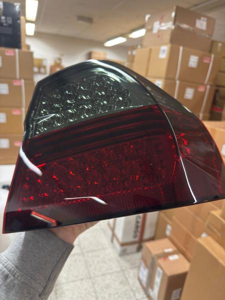 B-Ware - LED Lightbar Design Rückleuchten für BMW 3er E90 05-08 rot/rauch