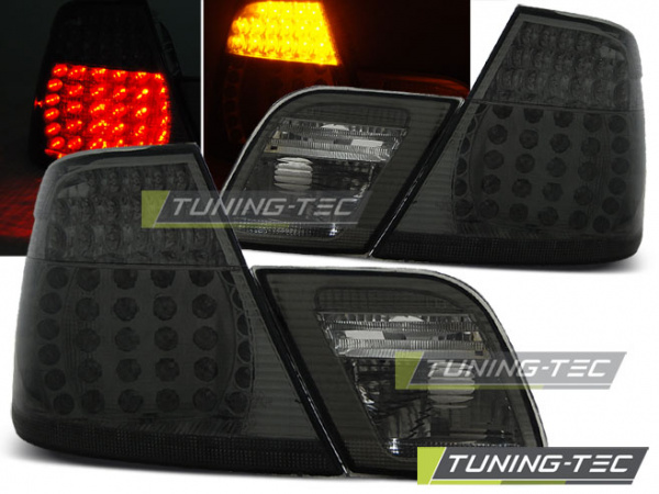 LED Upgrade Design Rückleuchten für BMW 3er E46 Coupe 99-03 schwarz/rauch