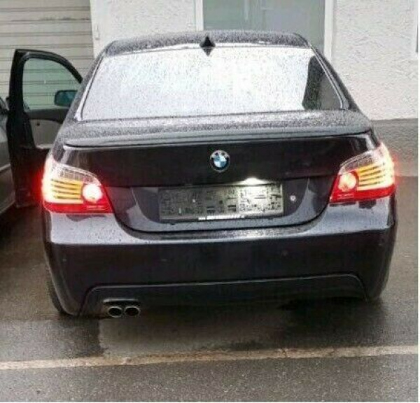 LED Upgrade Design Rückleuchten für BMW 5er E60 Limousine 03-07 rot/klar mit LED Blinker