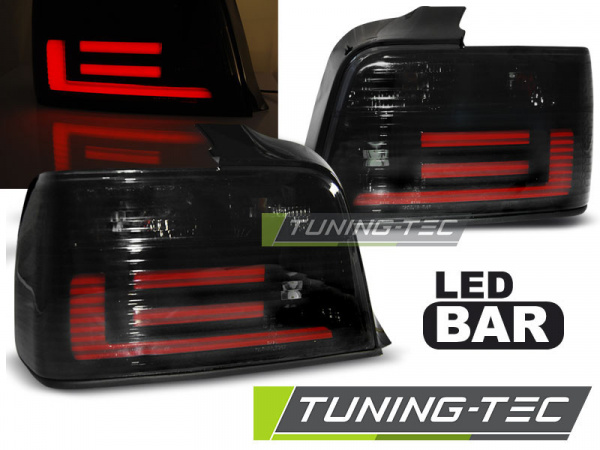 LED Upgrade Design Rückleuchten für BMW 3er E36 Limousine 90-99 schwarz/rauch