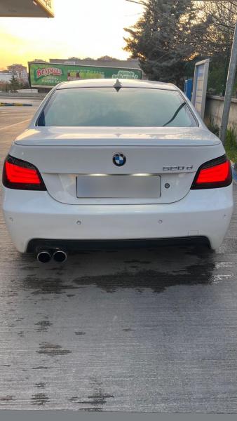 LED Lightbar Design Rückleuchten für BMW 5er E60 Limousine 03-07 rot/rauch
