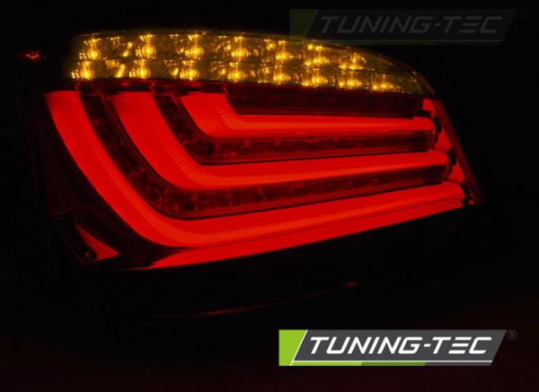 LED Lightbar Design Rückleuchten für BMW 5er E60 Limousine 03-07 schwarz/rauch