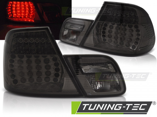 LED Upgrade Design Rückleuchten für BMW 3er E46 Coupe 03-06 schwarz/rauch