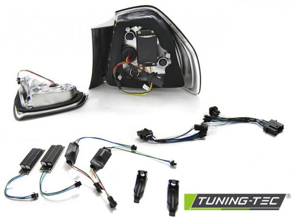 LED Lightbar Design Rückleuchten für BMW 3er E90 05-08 rot/klar