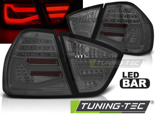 LED Lightbar Design Rückleuchten für BMW 3er E90 05-08 rauch