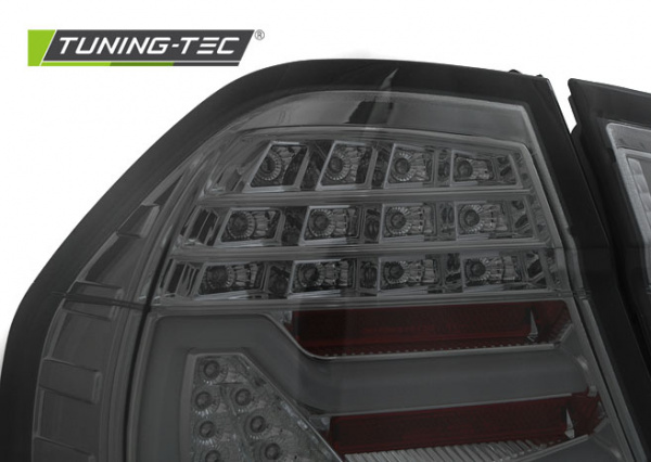 LED Lightbar Design Rückleuchten für BMW 3er E90 05-08 rauch