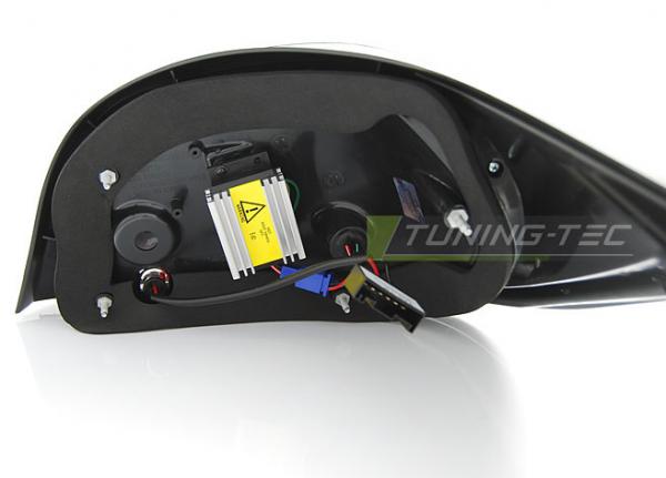 LED Lightbar Design Rückleuchten für BMW 5er E60 Limousine 03-07 schwarz