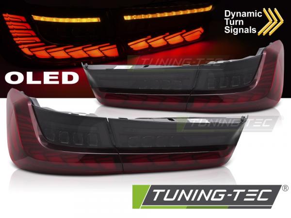 Voll LED Upgrade Design Rückleuchten für BMW 3er G20 Lim. 19-22 rot in OLED Technik mit dynamischem Blinker