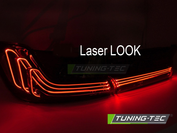 LaserLINE VOLL LED Rückleuchten Set für BMW 3er G20 Lim. 19-22 schwarz/rauch