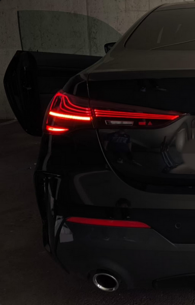 LaserLINE VOLL LED Rückleuchten Set passend für BMW 4er G22/G23 Coupe/Cabrio 20+  kirschrot mit dyn. Blinker