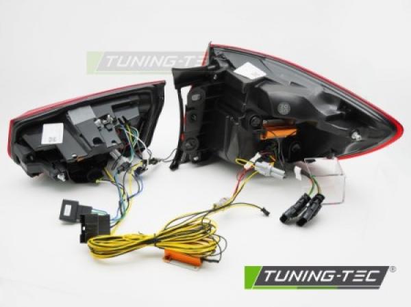 Upgrade LED Lightbar Design Rückleuchten Set für BMW 3er F31 Touring 11-18 rot mit dyn. Blinker
