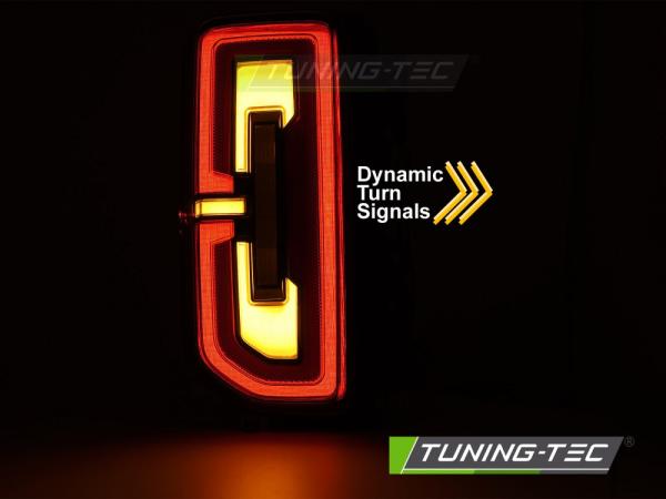 VOLL LED Upgrade Design Rückleuchten Set für Ford Bronco 21+ rot/grau mit dyn. Blinker