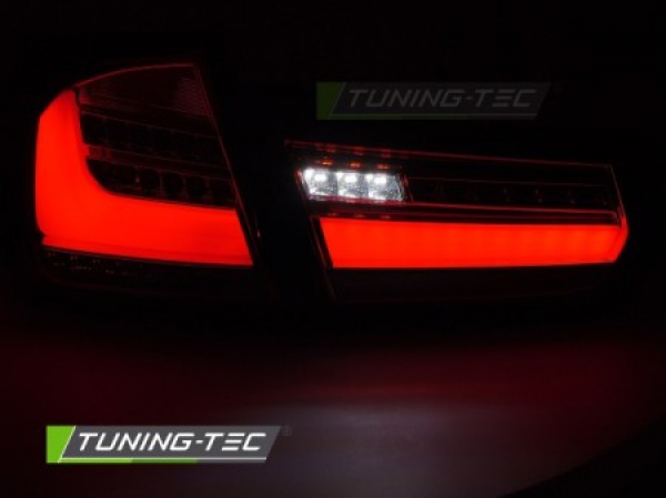 "UPGRADE+" LED Lightbar Design Rückleuchten Set für BMW 3er F30 Limousine 11-15 rot/rauch mit dyn. Blinker