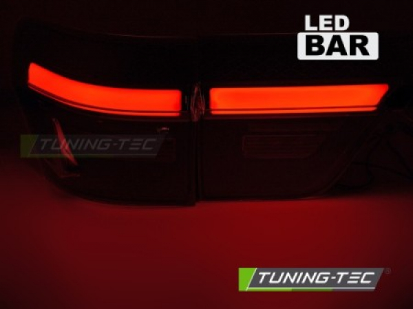 LED Upgrade Design Rückleuchten Set für Chrysler Jeep Grand Cherokee 11-13 schwarz/rauch mit Willkommensfunktion