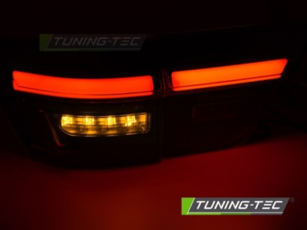 LED Upgrade Design Rückleuchten Set für Chrysler Jeep Grand Cherokee 11-13 schwarz/rauch mit Willkommensfunktion