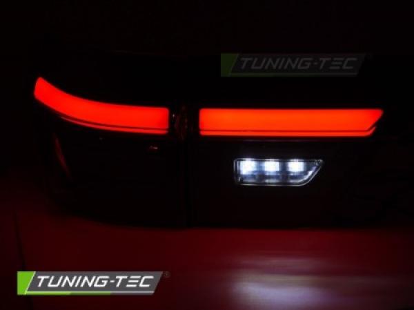 LED Upgrade Design Rückleuchten Set für Chrysler Jeep Grand Cherokee 11-13 schwarz/rauch mit Willkommensfunktion