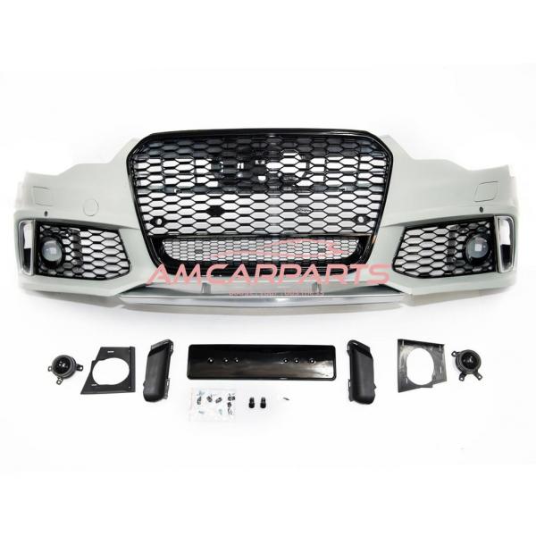 Upgrade Sport Design Frontstoßstange Komplett-Set für Audi A6 C7 (4G) Lim./Avant 10-14 mit PDC + SRA