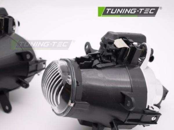 Upgrade Design Nebelscheinwerfer Set BMW 3er E46 Limo / Touring 01-05 schwarz / klar