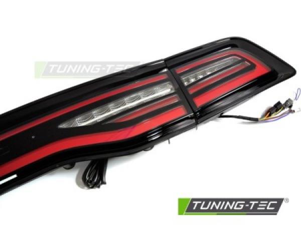 VOLL LED Rückleuchten Set für Dodge Charger LX II 11-15 schwarz/rot mit dyn. Blinker + Willkommensfunktion.