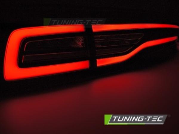 VOLL LED Rückleuchten Set für Dodge Charger LX II 11-15 schwarz/rot mit dyn. Blinker + Willkommensfunktion.