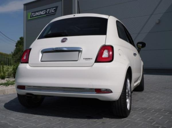 VOLL LED Upgrade Design Rückleuchten Set für Fiat 500 15-24 rot/klar