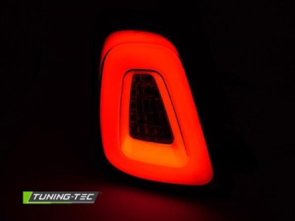 VOLL LED Upgrade Design Rückleuchten Set für Fiat 500 15-24 rot/klar